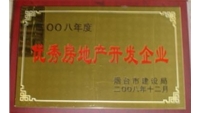 2008年优秀房地产开发企业单位