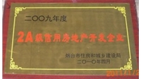 2009年2A级信用房地产开发企业